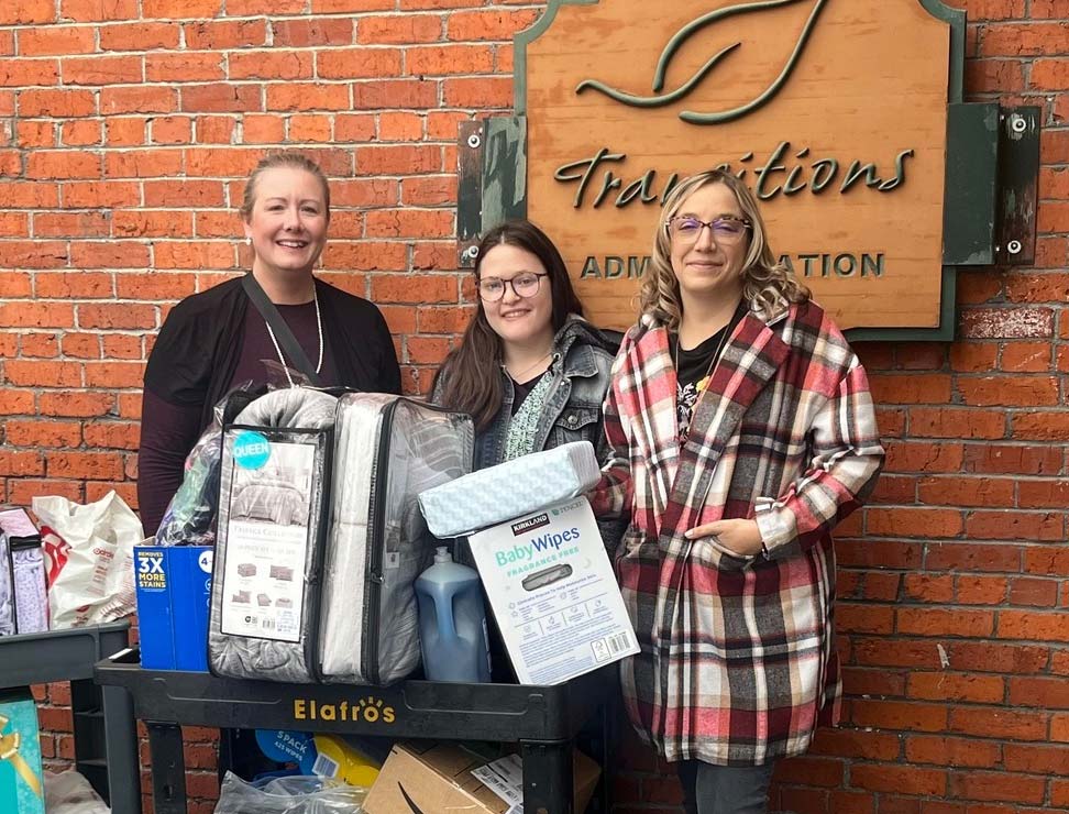 The generosity of our community never ceases to amaze us! Thank you Garco Construction and NAWIC Spokane Chapter 143 for helping support those we serve this holiday season