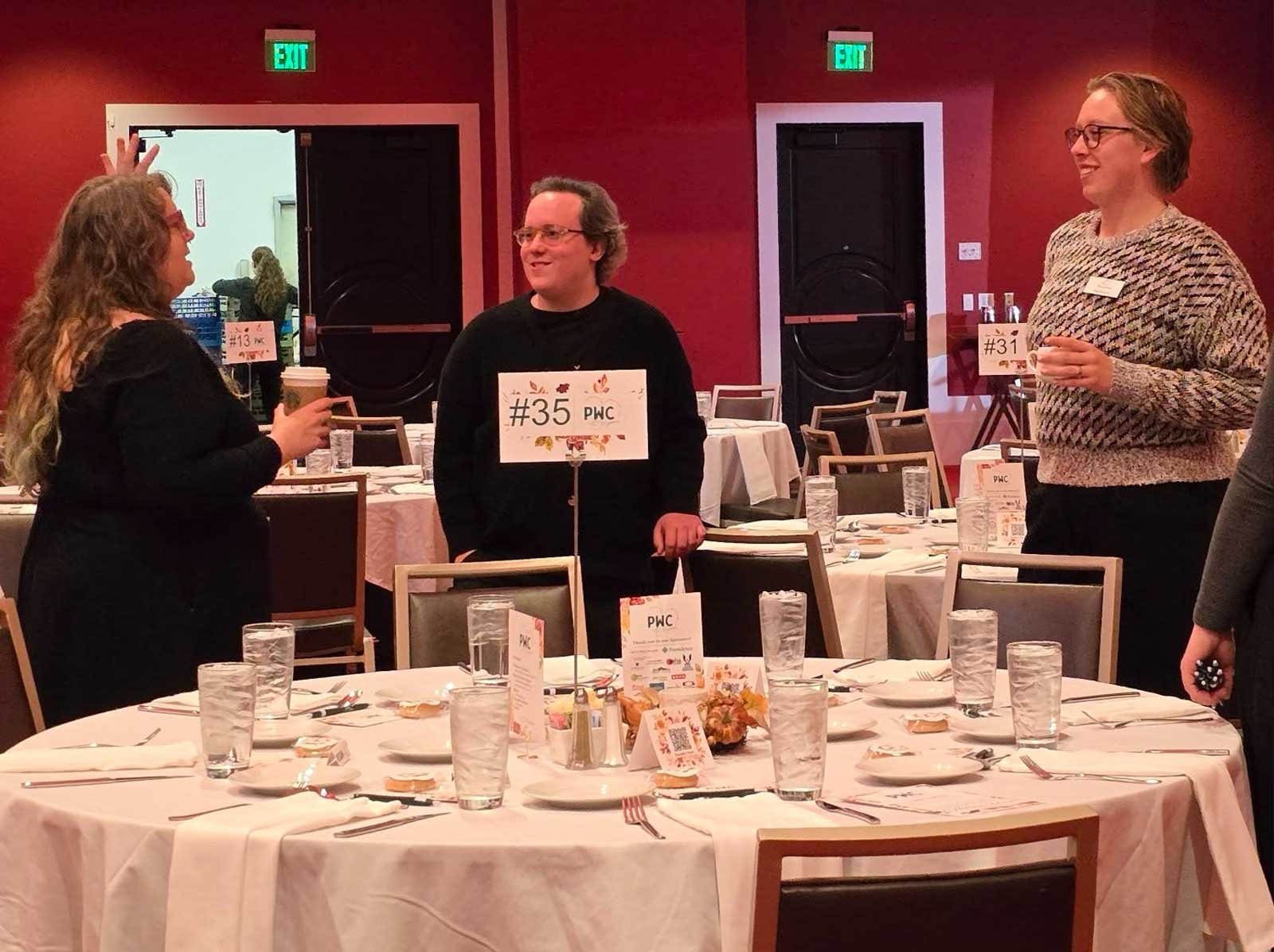 become-a-table-captain Table Captains play a key role in our People Who Care event, pledging to fill a table with friends.