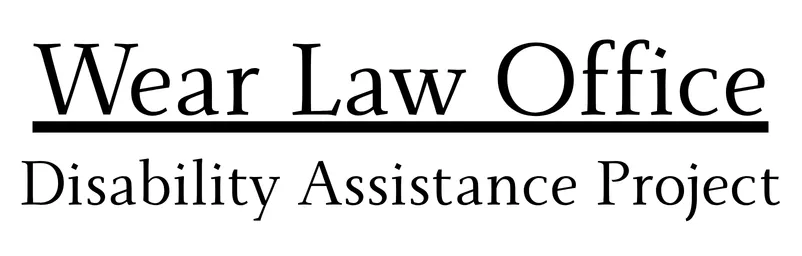 1. Community - Wear Law Wear Law Office Logo - Disability Assistance Project